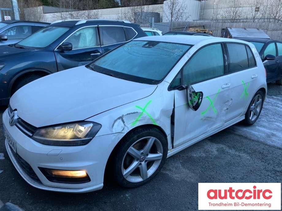 VW Golf VII 2012-2017 (Fase 1) , Motorkode: CPTA, Girkassekode: PYU