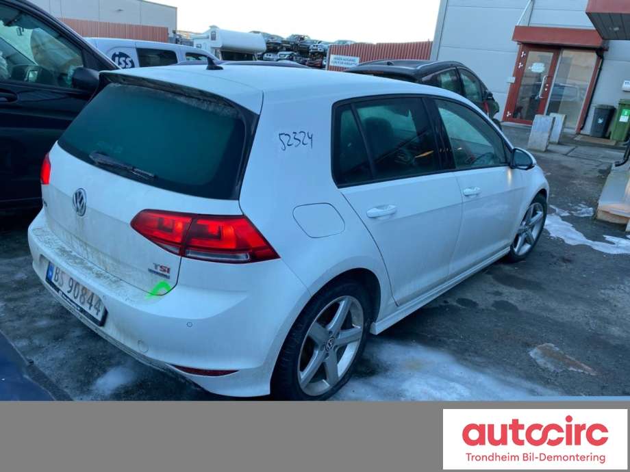 VW Golf VII 2012-2017 (Fase 1) , Motorkode: CPTA, Girkassekode: PYU