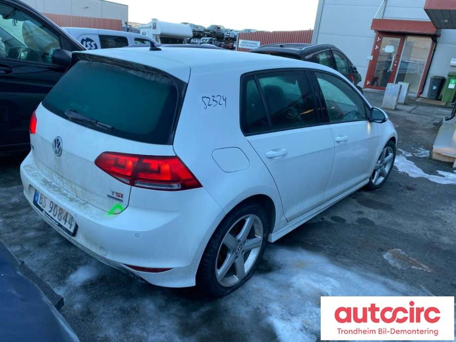 VW Golf VII 2012-2017 (Fase 1) , Motorkode: CPTA, Girkassekode: PYU