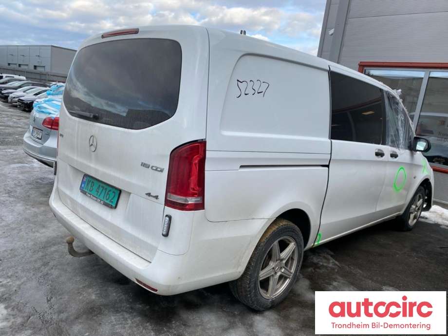 Mercedes Vito 2014-->> (W447) (W447), Motorkode: 651950, Girkassekode: 722965