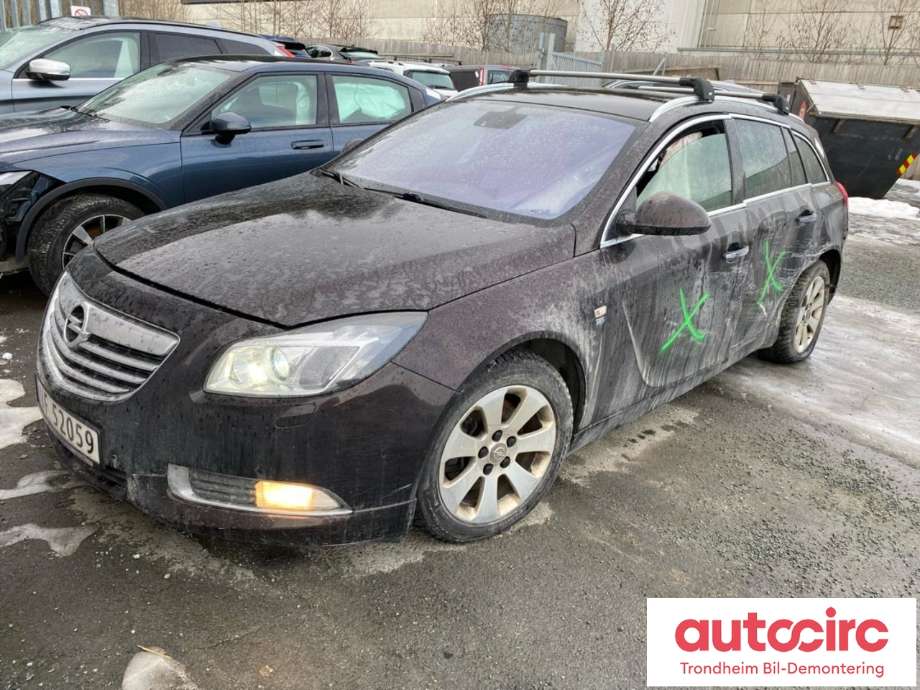 Opel Insignia A 2009-2014 , Motorkode: A20DTH, Girkassekode: MDK