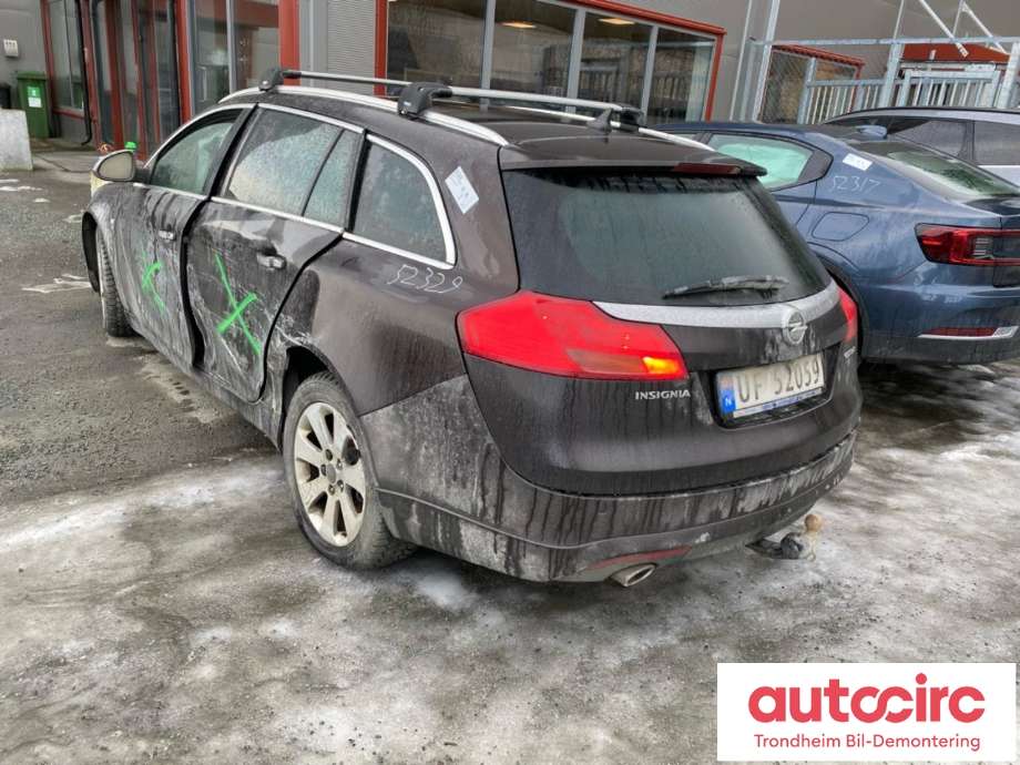 Opel Insignia A 2009-2014 , Motorkode: A20DTH, Girkassekode: MDK