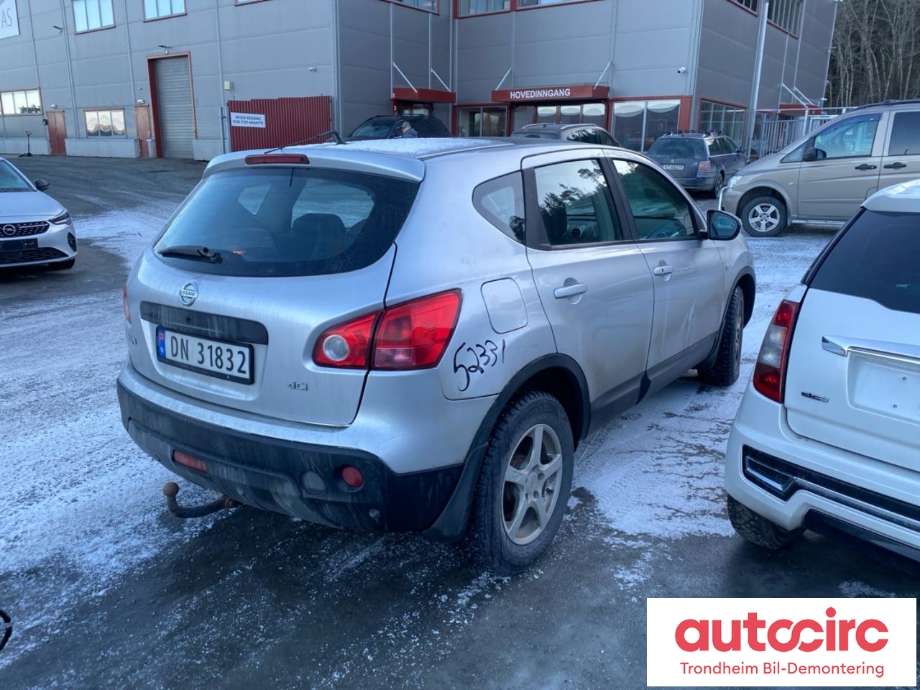 Nissan Qashqai 2007-2010 (Type I, Fase 1) , Motorkode: M9R, Girkassekode: 
