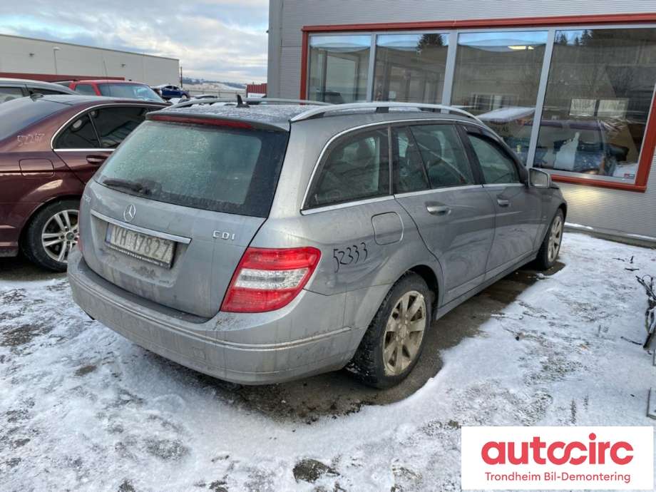 Mercedes C-Klasse 2007-2011 (Fase 1) (W204) (W204), Motorkode: 646811, Girkassekode: 722699