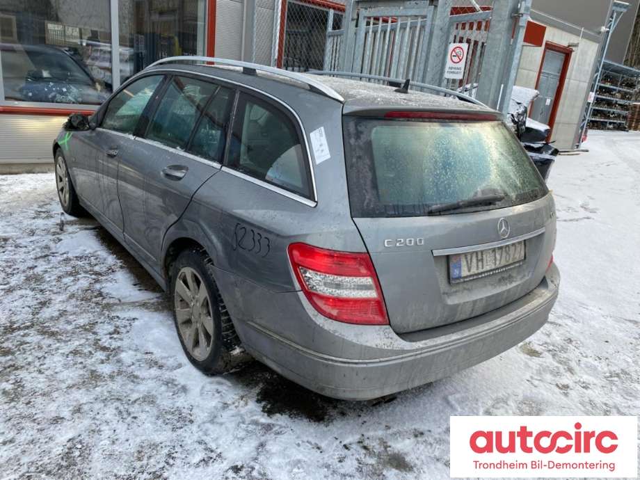 Mercedes C-Klasse 2007-2011 (Fase 1) (W204) (W204), Motorkode: 646811, Girkassekode: 722699