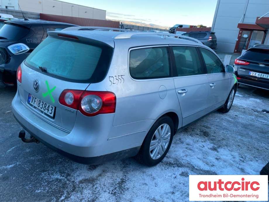 VW Passat 2005-2010 (B6) (B6), Motorkode: BKP, Girkassekode: JPJ