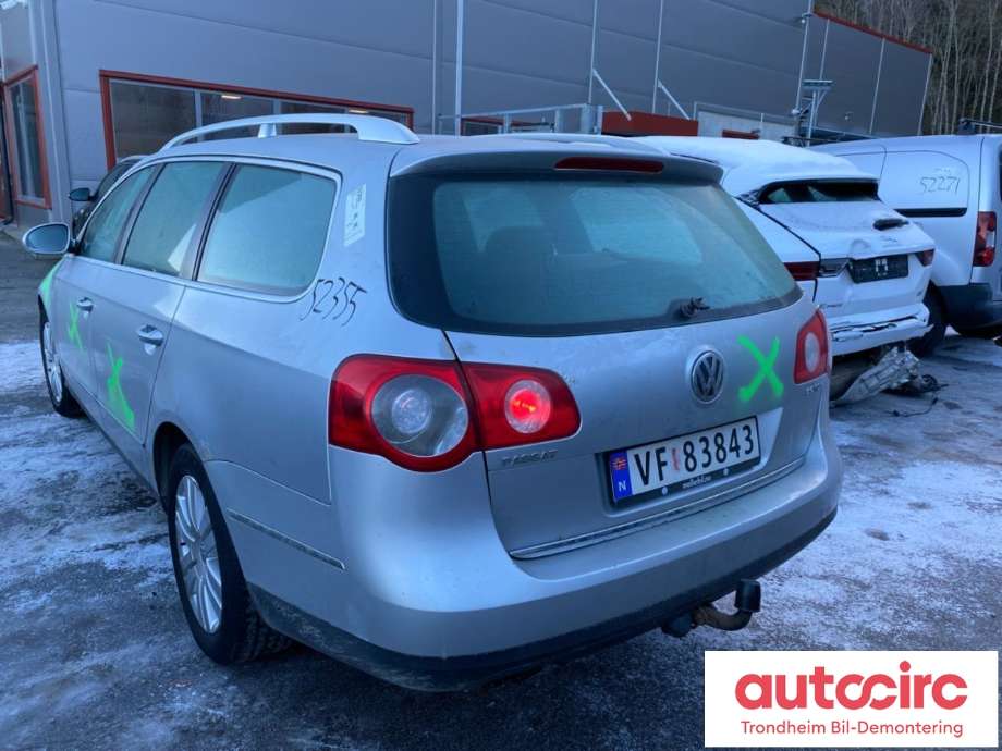 VW Passat 2005-2010 (B6) (B6), Motorkode: BKP, Girkassekode: JPJ