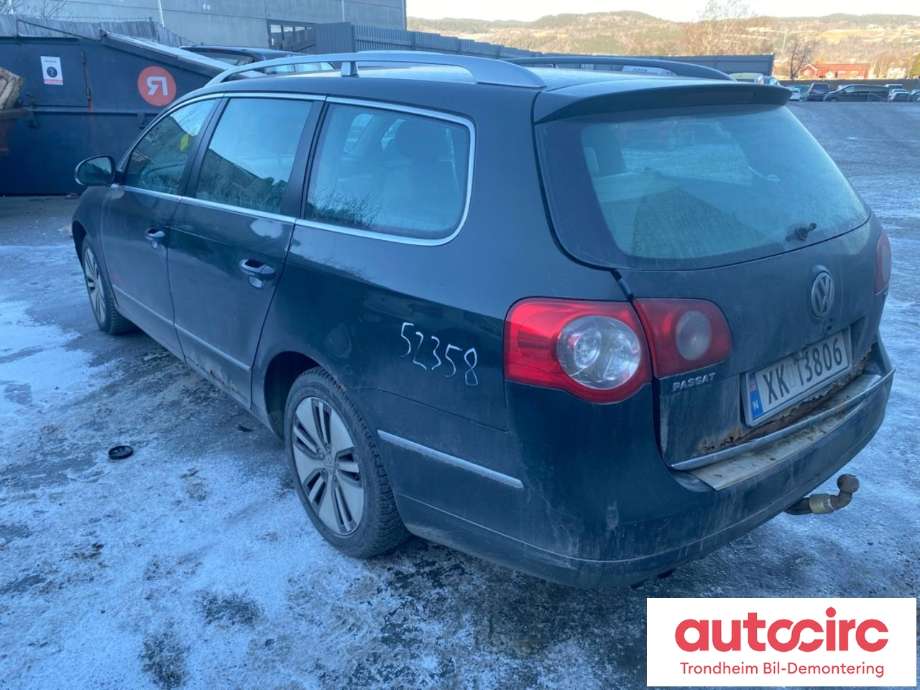 VW Passat 2005-2010 (B6) (B6), Motorkode: BKC, Girkassekode: HNV