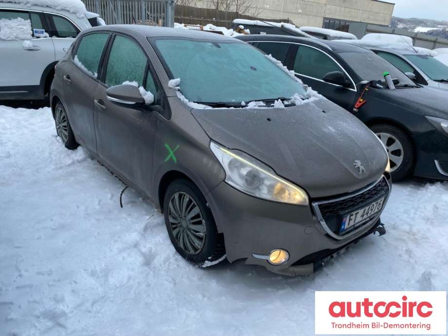 Peugeot 208 2012-2019 (Type I) , Motorkode: HMZ, Girkassekode: 9678376580