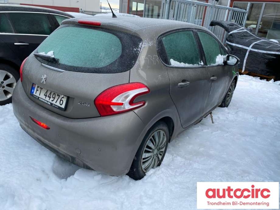 Peugeot 208 2012-2019 (Type I) , Motorkode: HMZ, Girkassekode: 9678376580