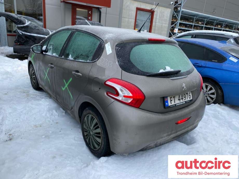 Peugeot 208 2012-2019 (Type I) , Motorkode: HMZ, Girkassekode: 9678376580
