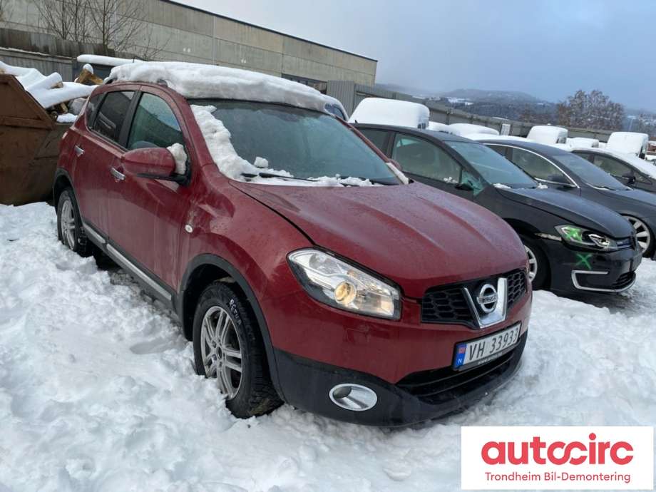 Nissan Qashqai 2010-2014 (Type I, Fase 2) , Motorkode: K9K, Girkassekode: 32010JD50A