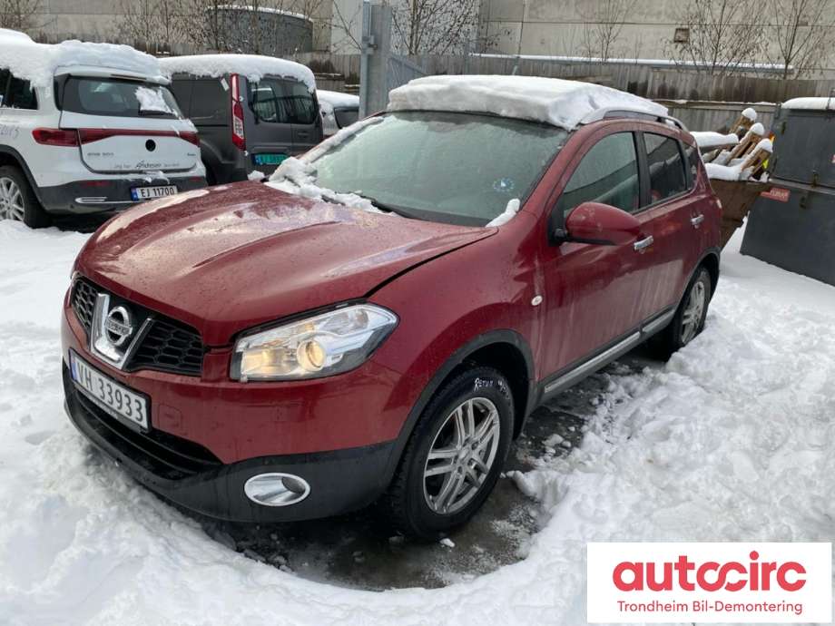 Nissan Qashqai 2010-2014 (Type I, Fase 2) , Motorkode: K9K, Girkassekode: 32010JD50A