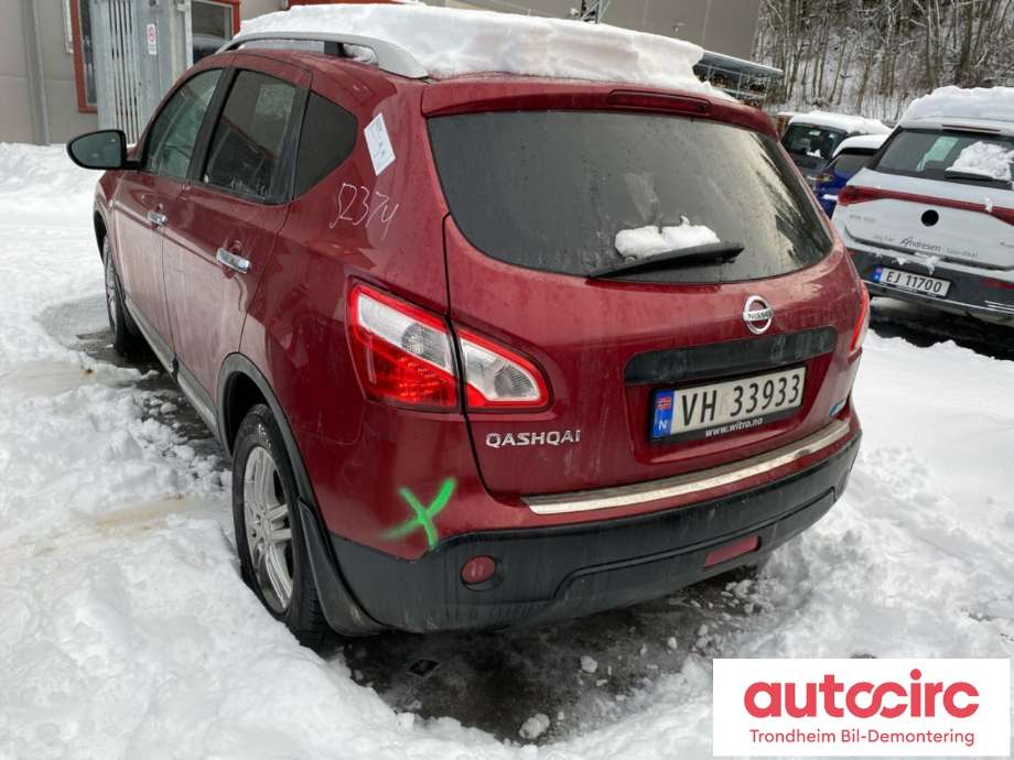 Nissan Qashqai 2010-2014 (Type I, Fase 2) , Motorkode: K9K, Girkassekode: 32010JD50A