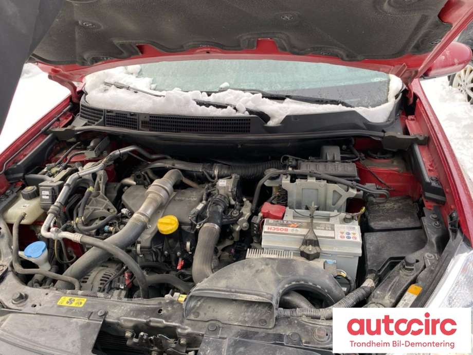 Nissan Qashqai 2010-2014 (Type I, Fase 2) , Motorkode: K9K, Girkassekode: 32010JD50A