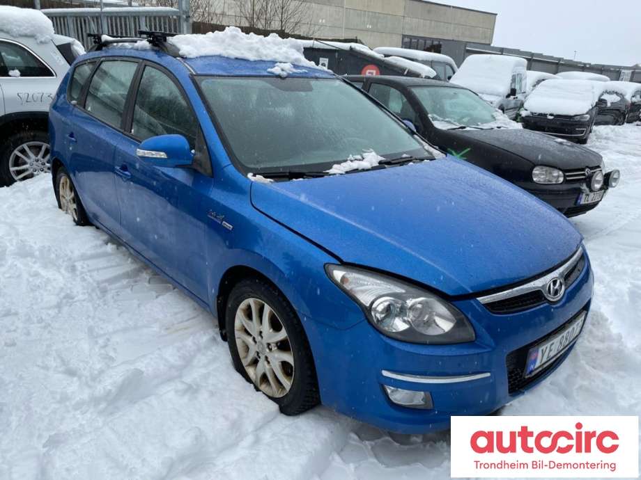 Hyundai i30 2007-2012 (Type I) , Motorkode: D4FB, Girkassekode: ZH96