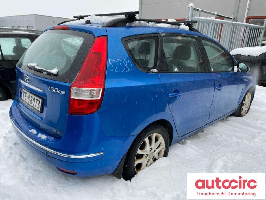 Hyundai i30 2007-2012 (Type I) , Motorkode: D4FB, Girkassekode: ZH96