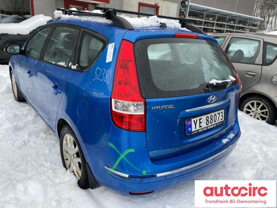 Hyundai i30 2007-2012 (Type I) , Motorkode: D4FB, Girkassekode: ZH96
