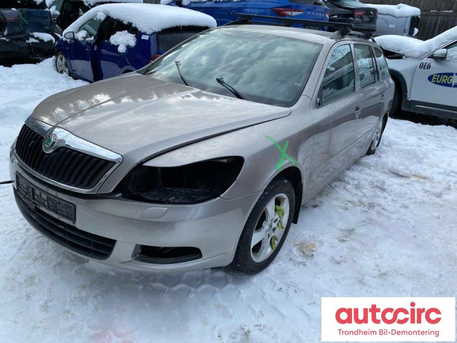 Škoda Octavia 2009-2013 (Type II, Fase 2) , Motorkode: CAX, Girkassekode: