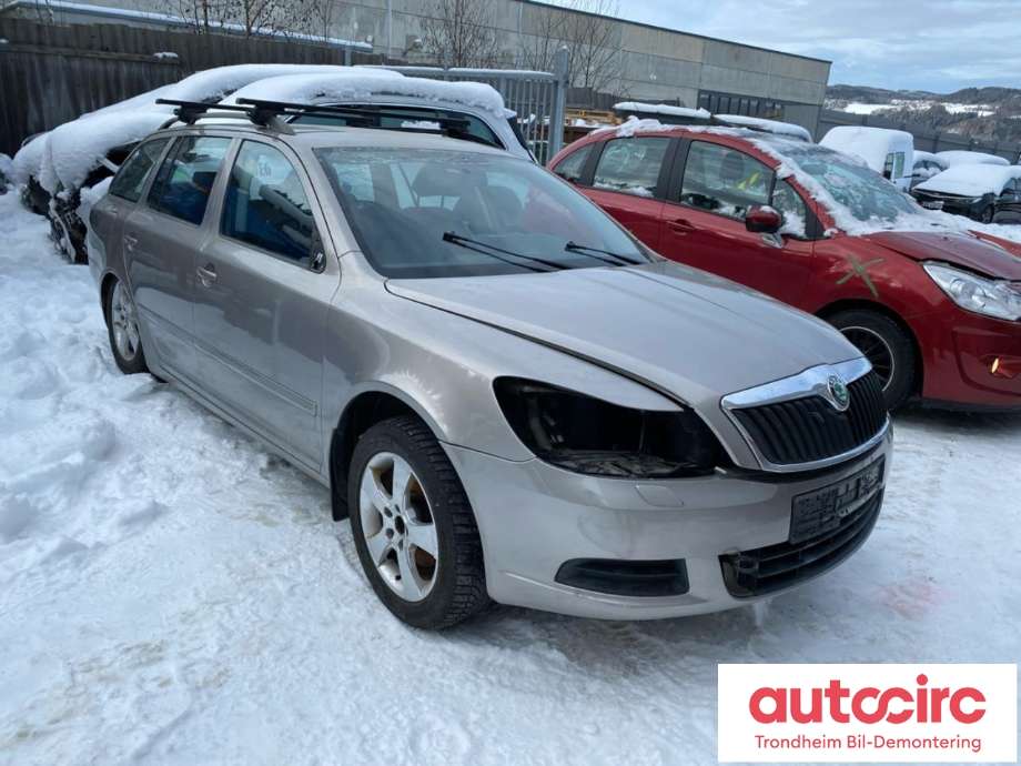 Škoda Octavia 2009-2013 (Type II, Fase 2) , Motorkode: CAX, Girkassekode: