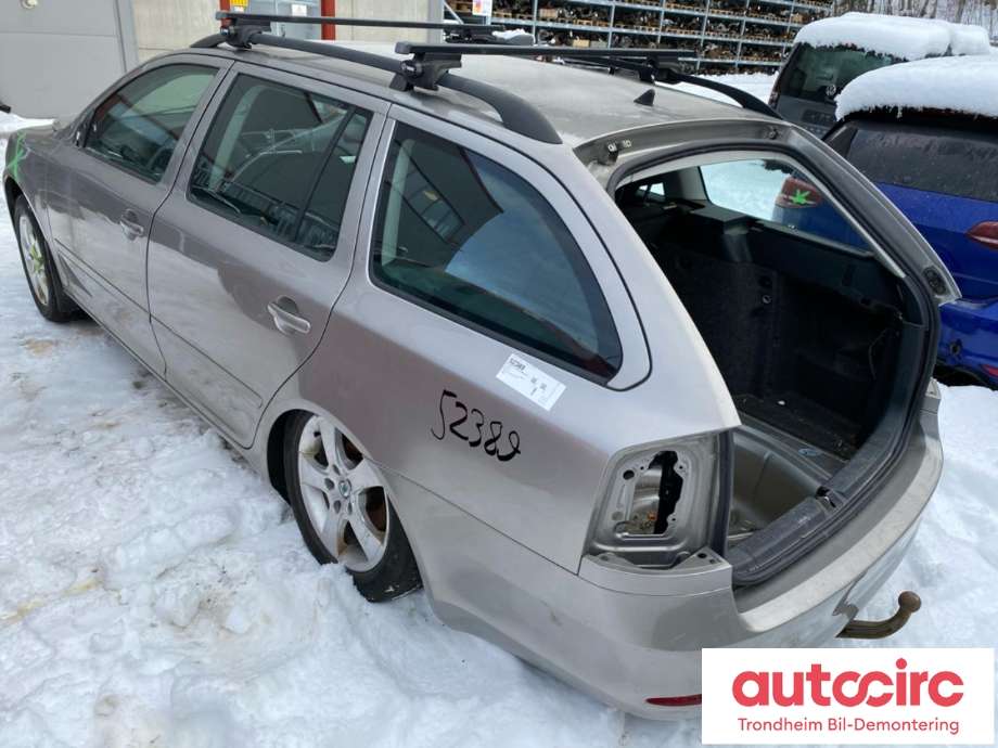 Škoda Octavia 2009-2013 (Type II, Fase 2) , Motorkode: CAX, Girkassekode: