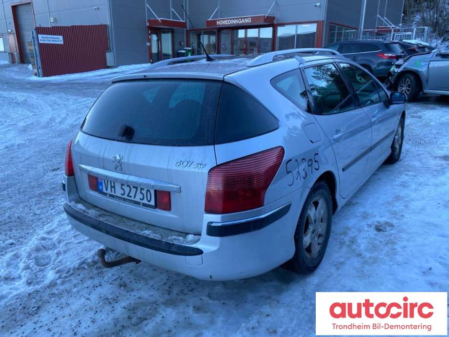 Peugeot 407 2004-2010 , Motorkode: RHR, Girkassekode: 