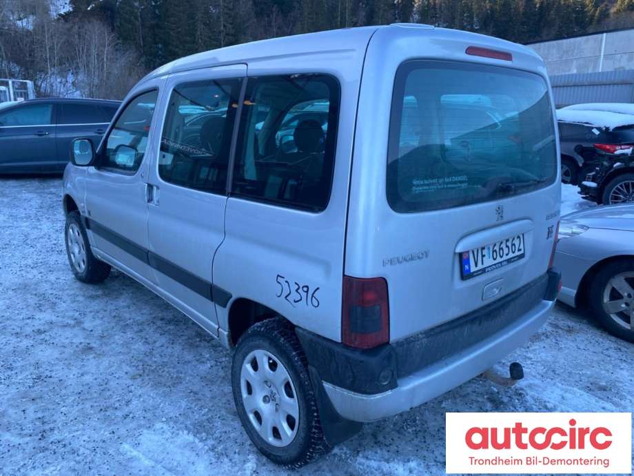 Peugeot Partner 2002-2008 (Type I, Fase 2) , Motorkode: RHY, Girkassekode: 