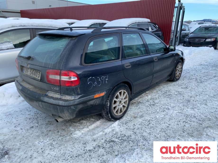 Volvo V40 / S40 2000-2004 (Type I, Fase 2) , Motorkode: B4184S2, Girkassekode: