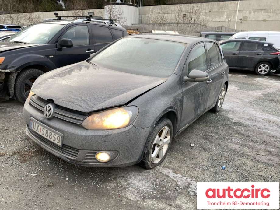 VW Golf VI 2008-2012 , Motorkode: CFFB, Girkassekode: LNM