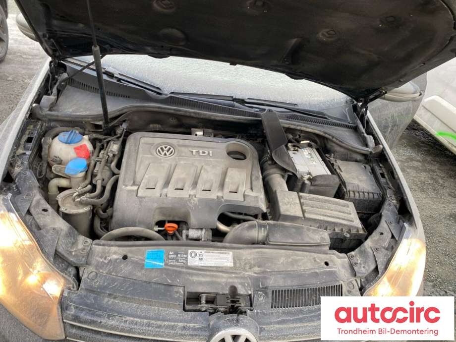 VW Golf VI 2008-2012 , Motorkode: CFFB, Girkassekode: LNM