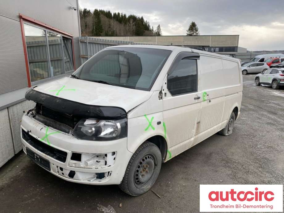 VW Transporter / Caravelle 2009-2015 (Fase 2) (T5) (T5), Motorkode: CAAB, Girkassekode: LRS