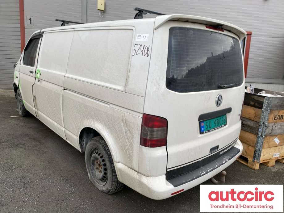 VW Transporter / Caravelle 2009-2015 (Fase 2) (T5) (T5), Motorkode: CAAB, Girkassekode: LRS