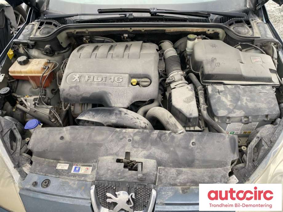Peugeot 407 2004-2010 , Motorkode: RHR, Girkassekode: 2222 YW