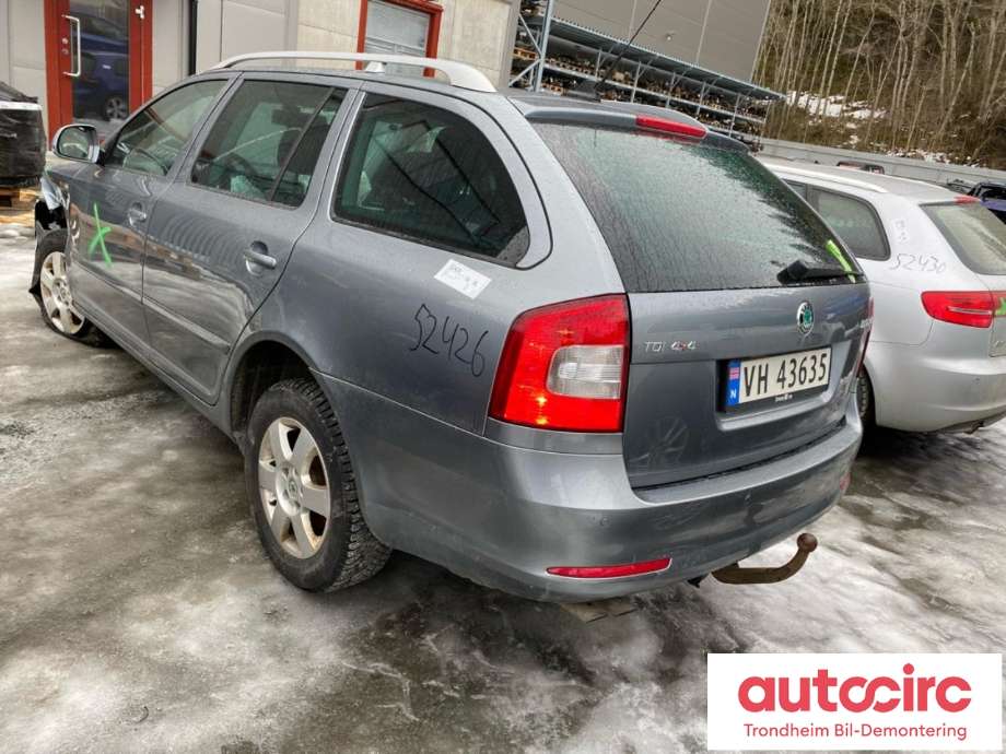 Škoda Octavia 2009-2013 (Type II, Fase 2) , Motorkode: CFHF, Girkassekode: NFR