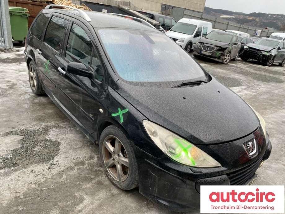 Peugeot 307 2005-2008 (Fase 2) , Motorkode: RHR, Girkassekode: 2222YV