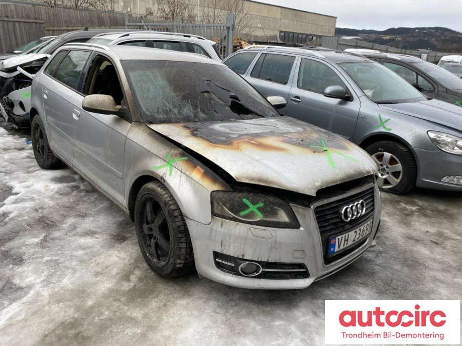 Audi A3 2009-2012 (Type II, Fase 2) , Motorkode: CAYC, Girkassekode: MLE