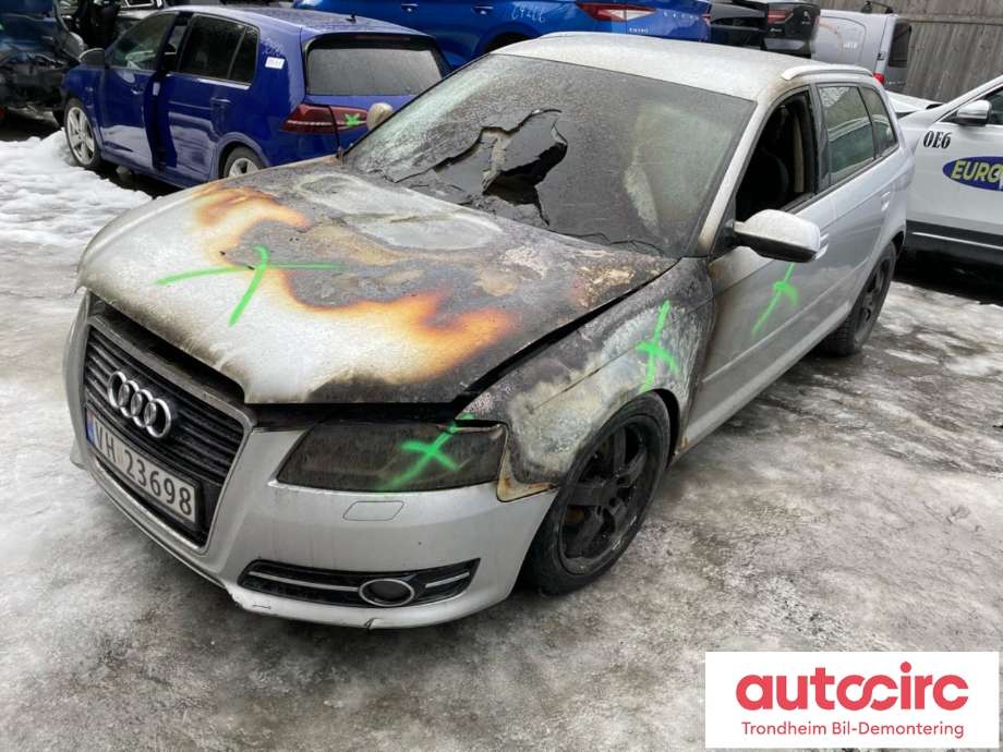 Audi A3 2009-2012 (Type II, Fase 2) , Motorkode: CAYC, Girkassekode: MLE