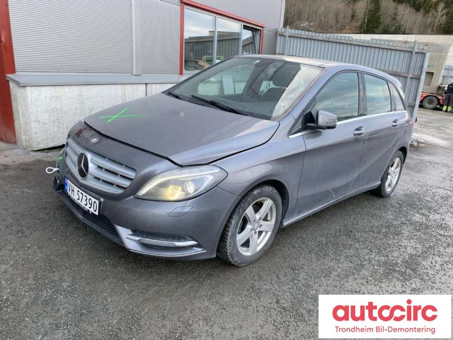 Mercedes B-Klasse 2011-2018 (W246) (W246), Motorkode: 270910, Girkassekode: 724002