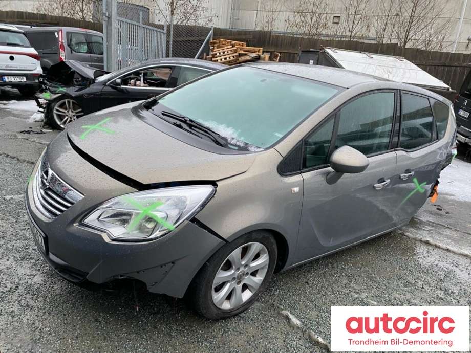 Opel Meriva B 2010-2017 , Motorkode: A14XER, Girkassekode: MPW