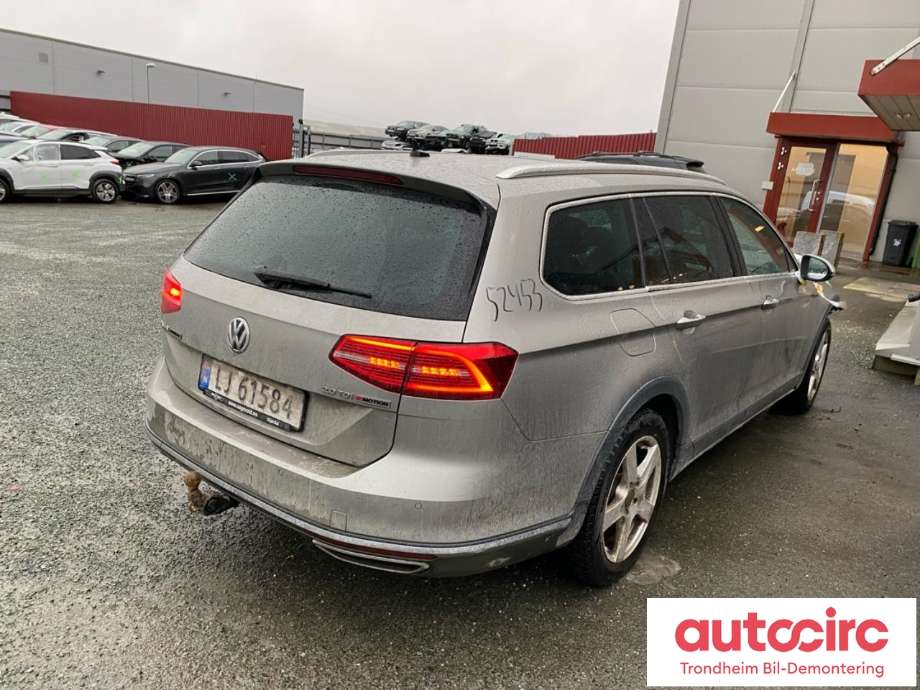 VW Passat 2015-2019 (Fase 1) (B8) (B8), Motorkode: DFEA, Girkassekode: RKN