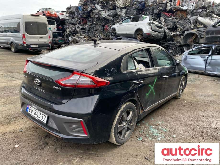 Hyundai Ioniq Electric 2016-2019 (Fase 1) , Motorkode: EM09, Girkassekode: 