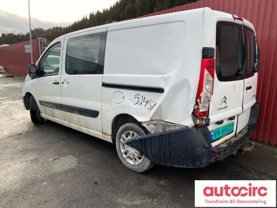 Citroën Jumpy 2007-2016 (Type II) , Motorkode: AHZ, Girkassekode: 