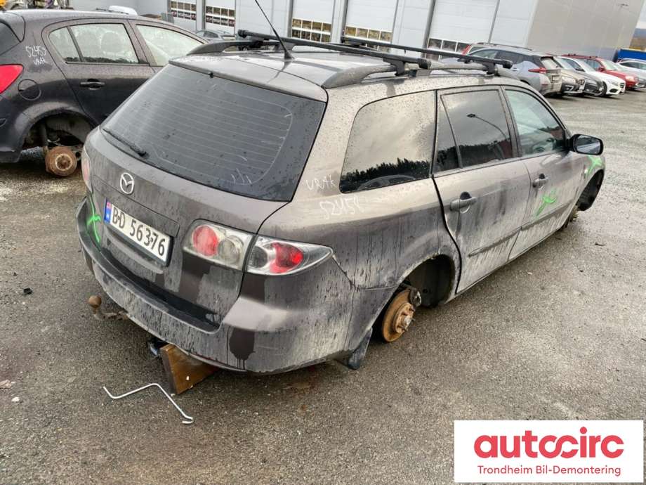 Mazda 6 2002-2008 (Type I) , Motorkode: RF, Girkassekode: A6011701XC