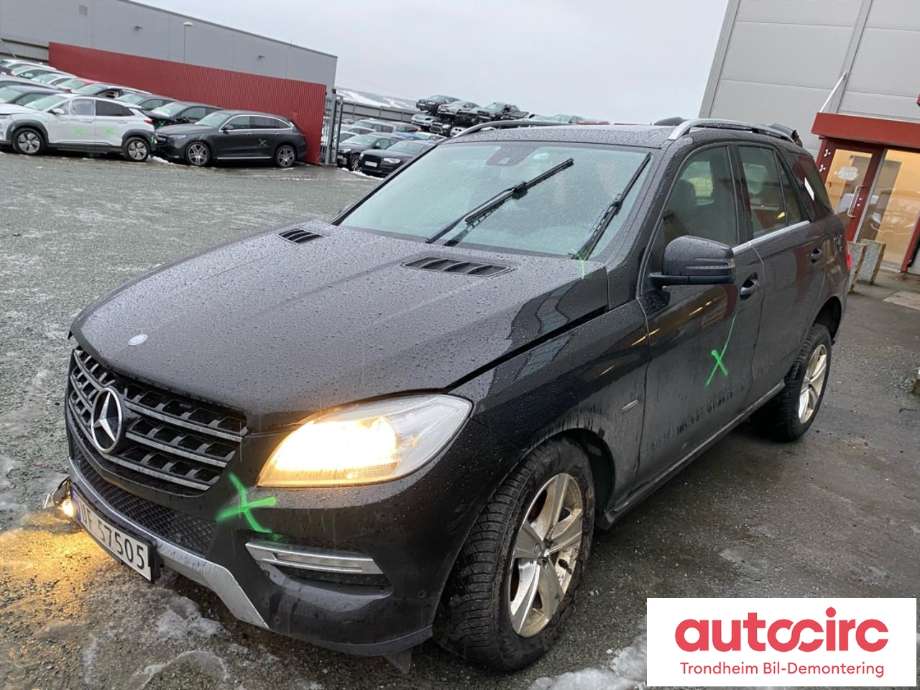 Mercedes ML 2011-2015 (Fase 1) (W166) (W166), Motorkode: 651960, Girkassekode: 722908