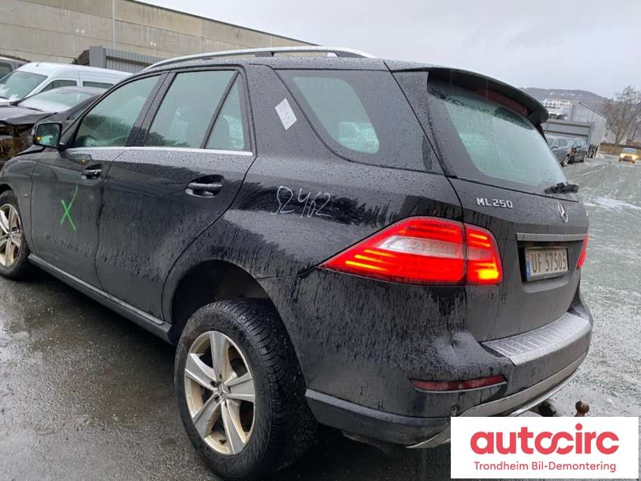 Mercedes ML 2011-2015 (Fase 1) (W166) (W166), Motorkode: 651960, Girkassekode: 722908