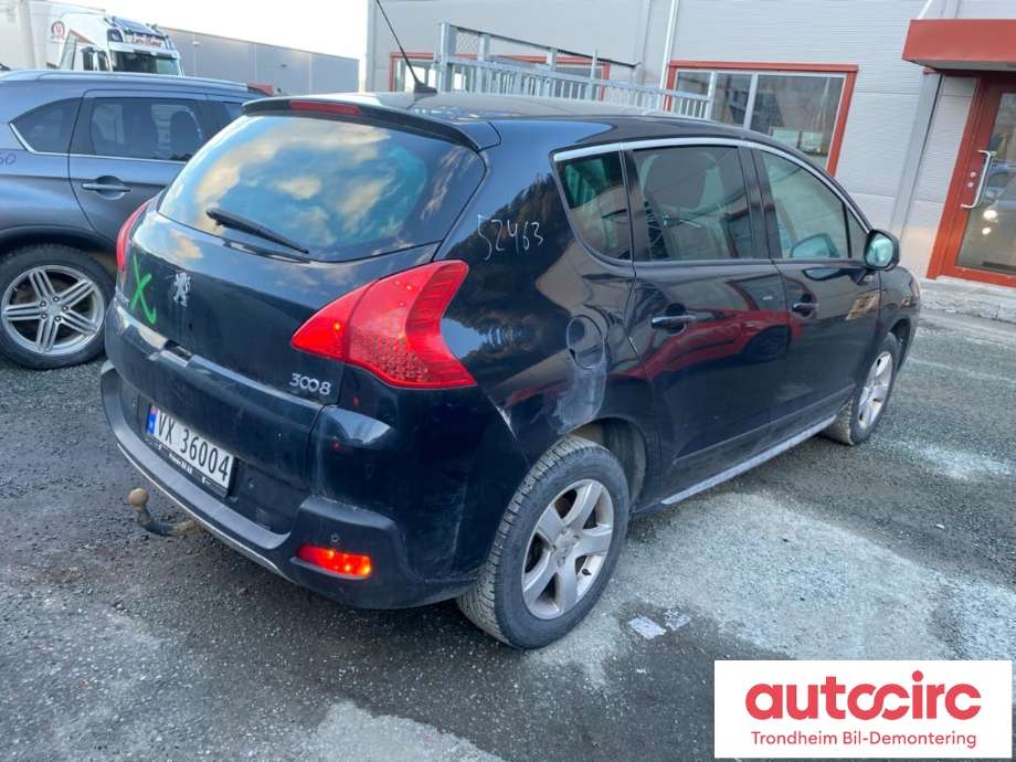 Peugeot 3008 2009-2016 (Type I) , Motorkode: 9HR, Girkassekode: 2231E6