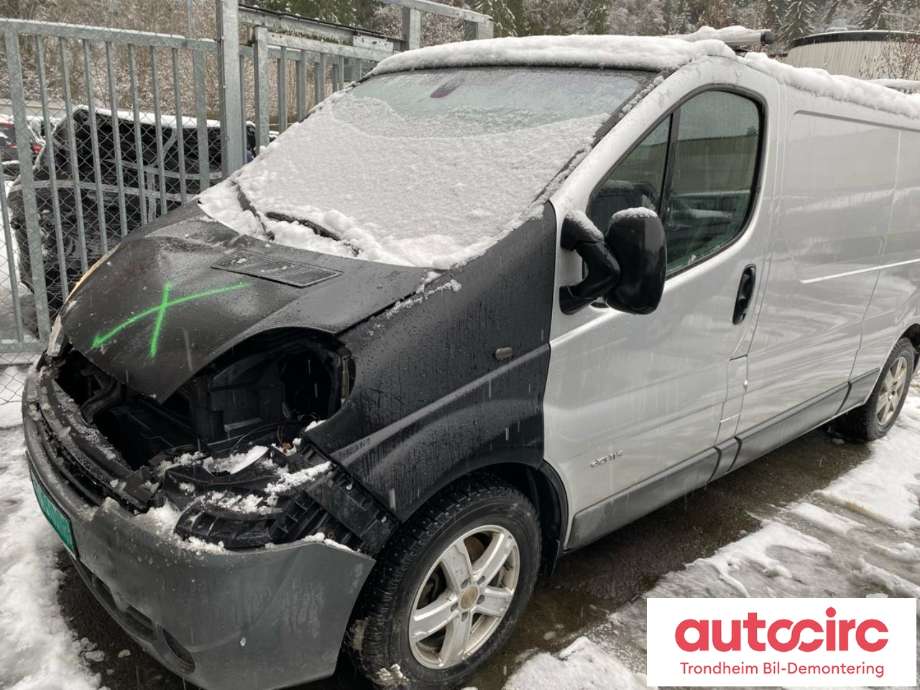 Renault Trafic 2006-2014 , Motorkode: M9R, Girkassekode: PF6