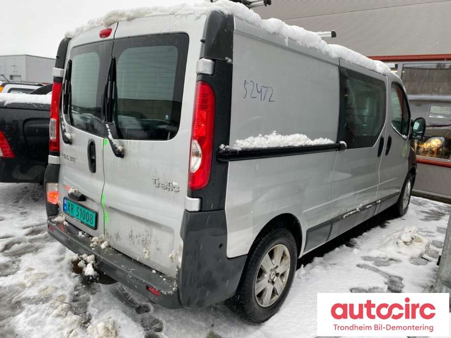 Renault Trafic 2006-2014 , Motorkode: M9R, Girkassekode: PF6