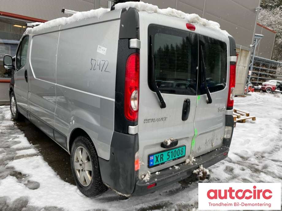 Renault Trafic 2006-2014 , Motorkode: M9R, Girkassekode: PF6