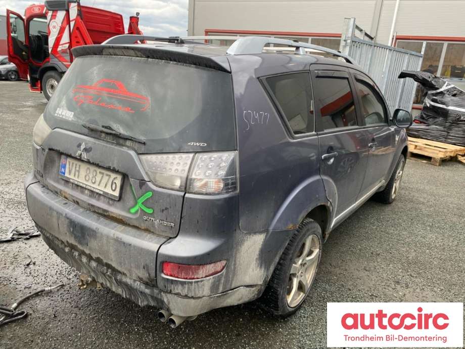 Mitsubishi Outlander 2007-2010 (Type II, Fase 1) , Motorkode: BSY, Girkassekode: 2500A092